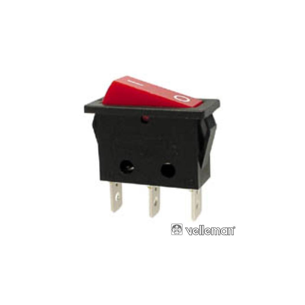 Comutador Basculante Simples 1 Circuito – 2 Posições ON/ON 15A 250V